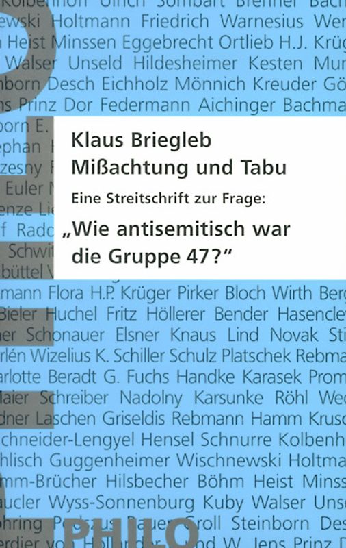 Mißachtung und Tabu