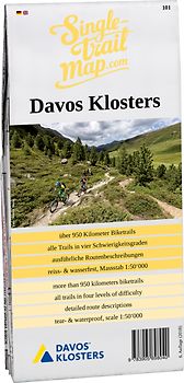 Singletrail Map 101 Davos Klosters