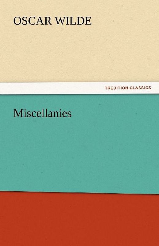 Miscellanies