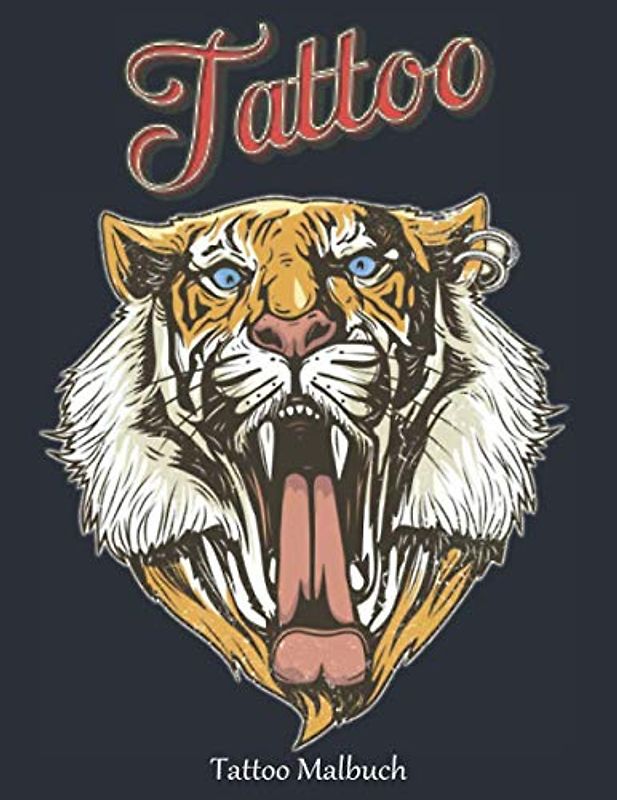 Tattoo Malbuch: Malbuch Tattoo Erwachsene Stressabbau 50 Einseitige Tattoos Geschenk für Tattoo-Liebhaber Entspannende Tattoo-Designs 100 Seite ... und Entspannung Erwachsene Malbuch
