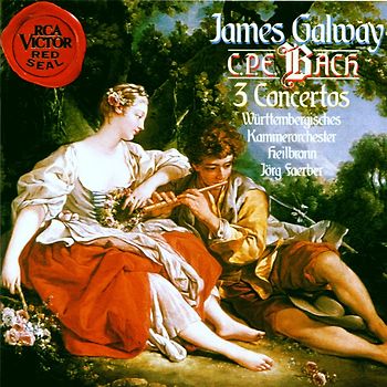 James Galway - Carl Philipp Emanuel Bach: 3 Flötenkonzerte (H.445 / H.438 / H.426)