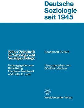 Deutsche Soziologie Seit 1945