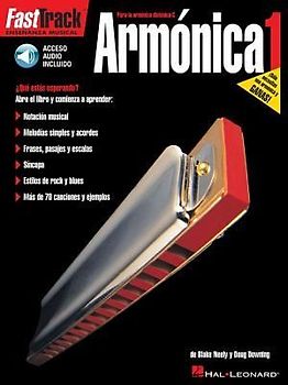 Fasttrack Harmonica Method - Spanish Edition Book/Online Audio [With CD]