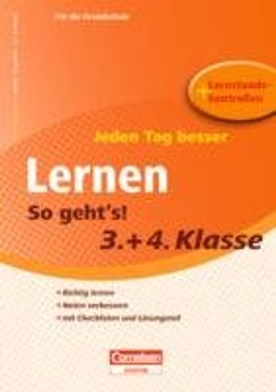 Jeden Tag besser - Lernen 3. + 4. Klasse