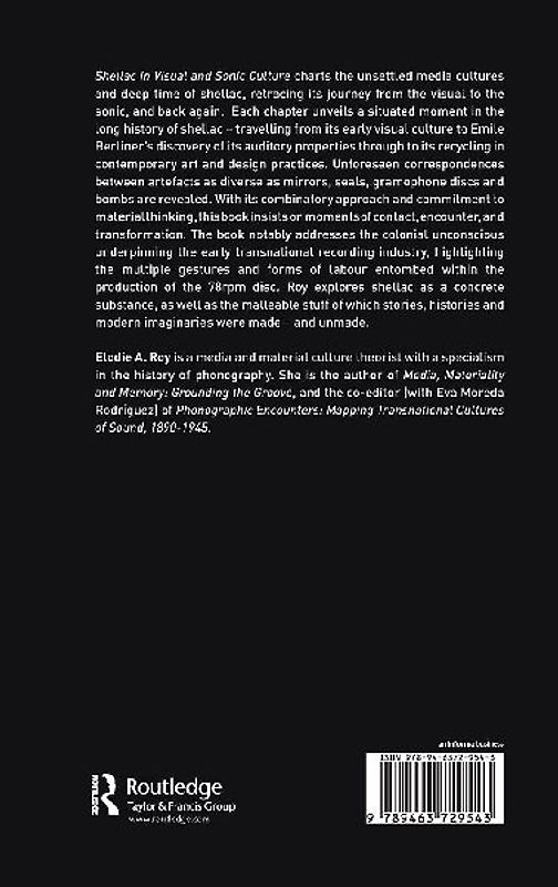 Shellac in Visual and Sonic Culture