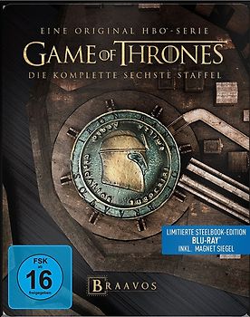 Game of Thrones: Die komplette sechste Staffel [4 Discs, inkl. Steelbook und Magnet] Blu-ray Disc