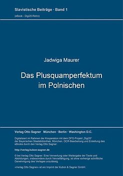 Das Plusquamperfektum im Polnischen