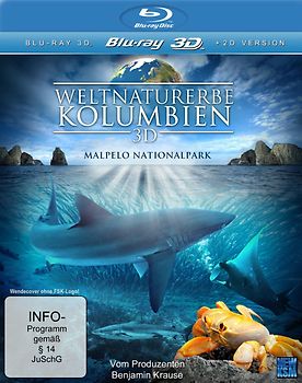 Weltnaturerbe Kolumbien - Malpelo Nationalpark [3D Blu-ray] 3D Blu-ray Disc
