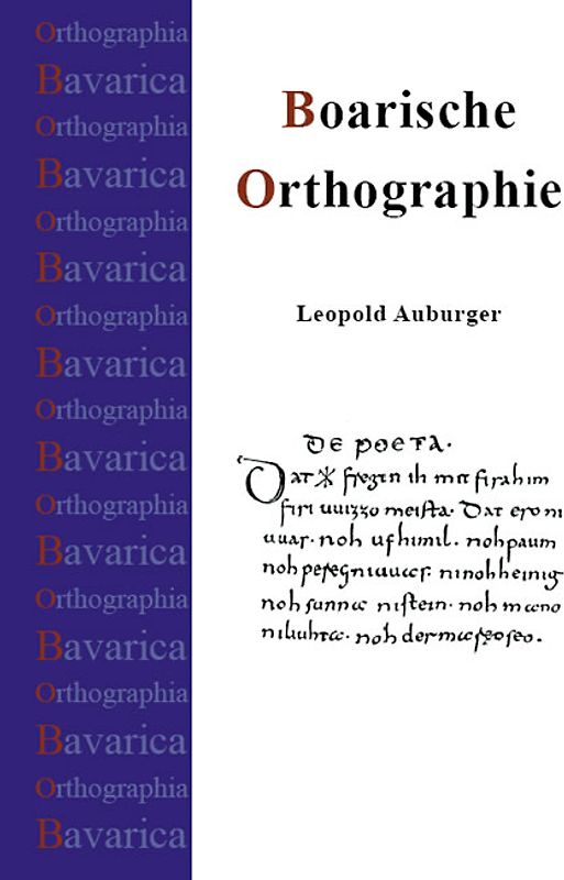 Boarische Orthographie