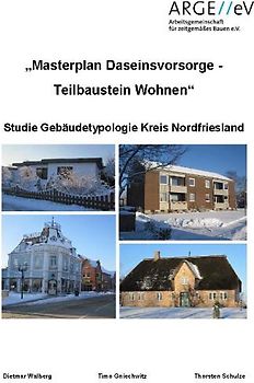 Studie Gebäudetypologie Kreis Nordfriesland