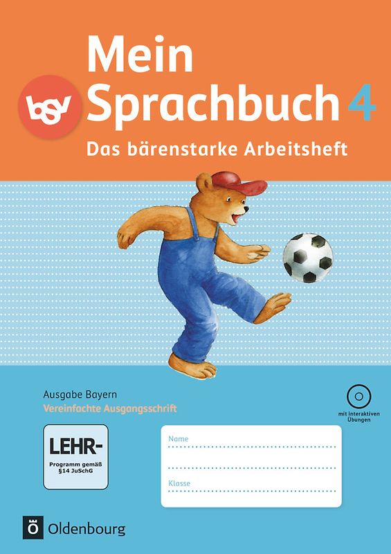 Mein Sprachbuch - Ausgabe Bayern - 4. Jahrgangsstufe