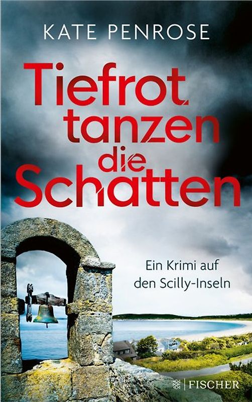 Tiefrot tanzen die Schatten