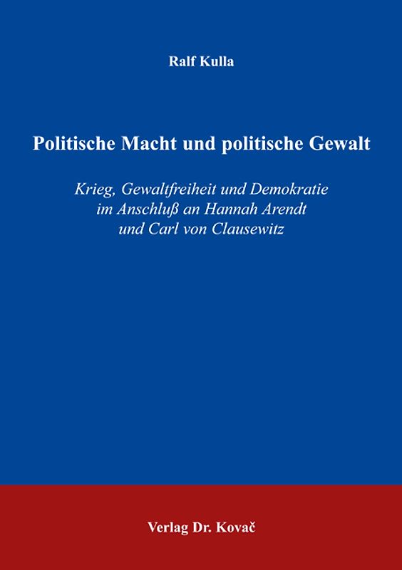Politische Macht und politische Gewalt