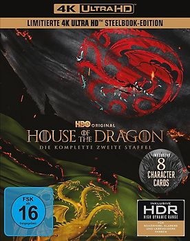House of the Dragon: Staffel 2 [inkl. Steelbook, 8 Karten] 4K Ultra HD Blu-ray