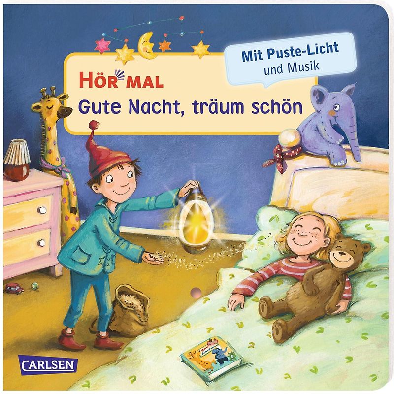 Hör mal (Soundbuch): Mach mit - Pust aus: Gute Nacht, träum schön