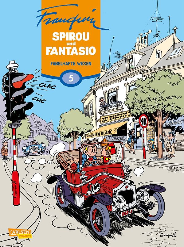 Spirou und Fantasio Gesamtausgabe 5: Fabelhafte Wesen