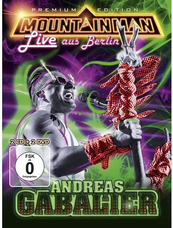 Andreas Gabalier - Mountain Man - Live aus Berlin [Limited Edition inkl. 2 Bonus DVDs, 2 CDs]