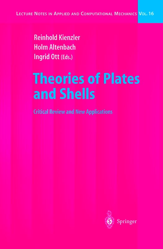 Theories of Plates and Shells