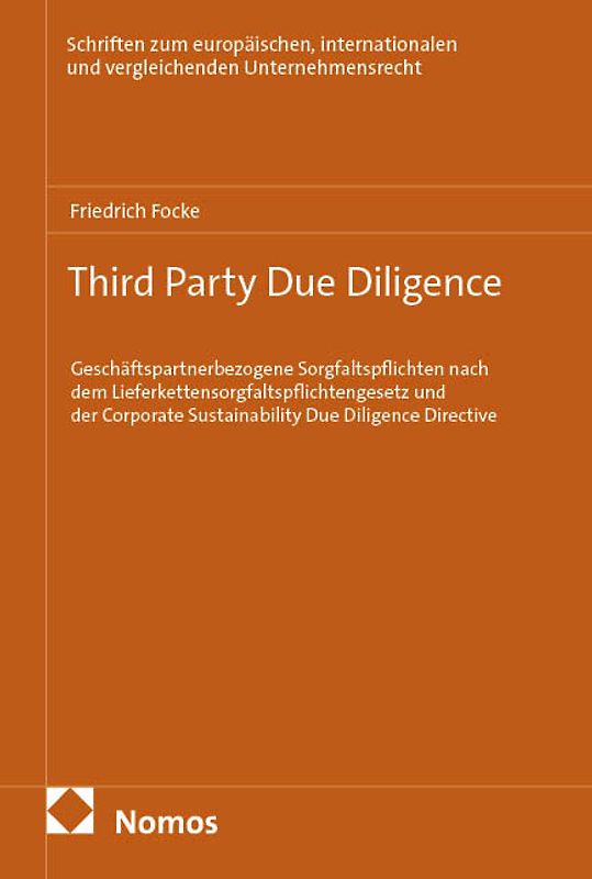 Third Party Due Diligence