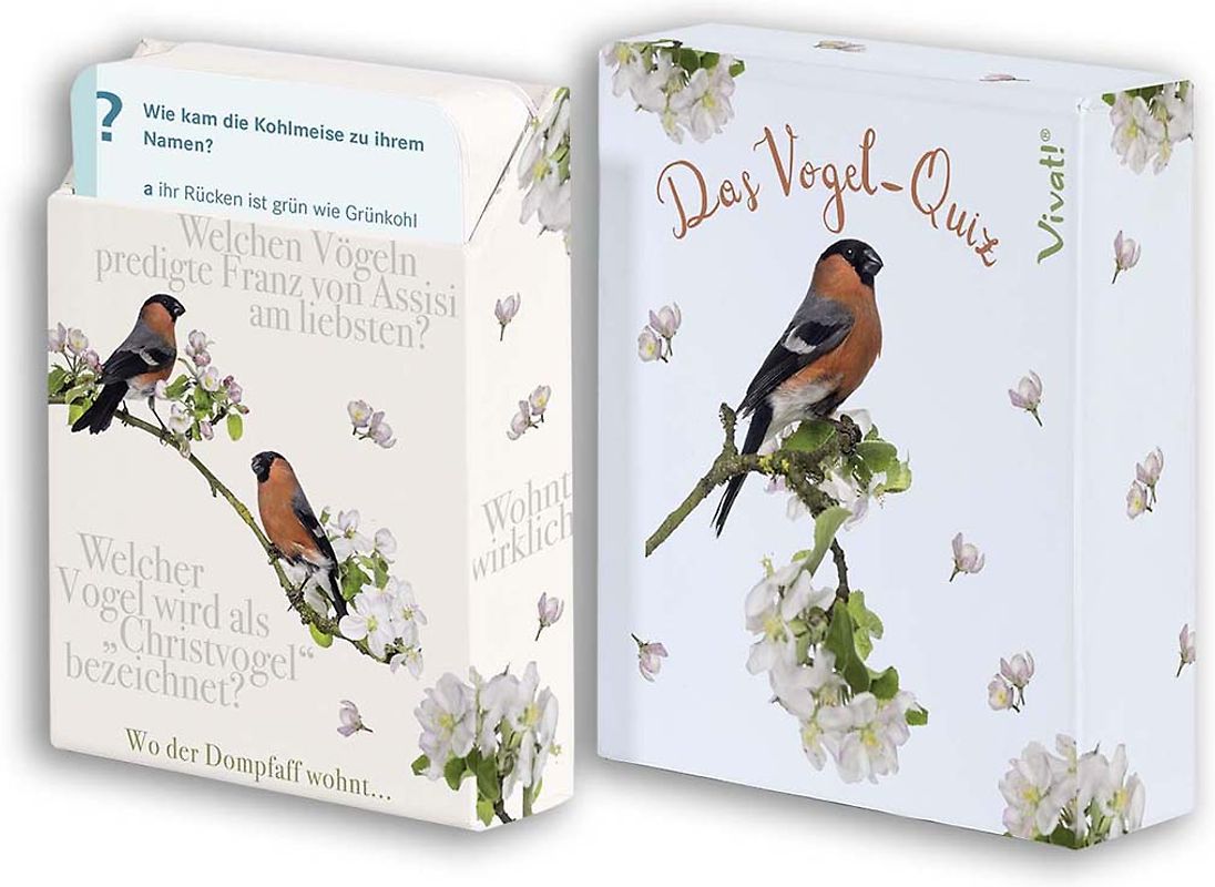 Das Vogelquiz: »Wohnt der Dompfaff wirklich in der Kirche?«