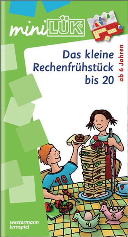 miniLÜK-Übungshefte / miniLÜK. Vorschule / Vorschule/1. Klasse - Mathematik: Das kleine Rechenfrühstück bis 20