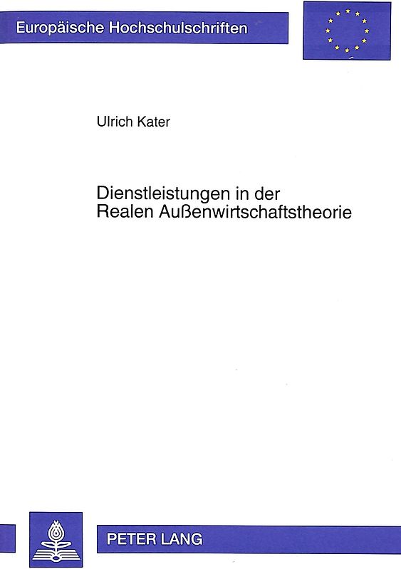 Dienstleistungen in der Realen Außenwirtschaftstheorie