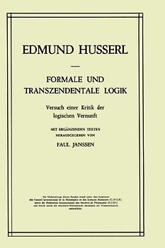 Formale und Transzendentale Logik