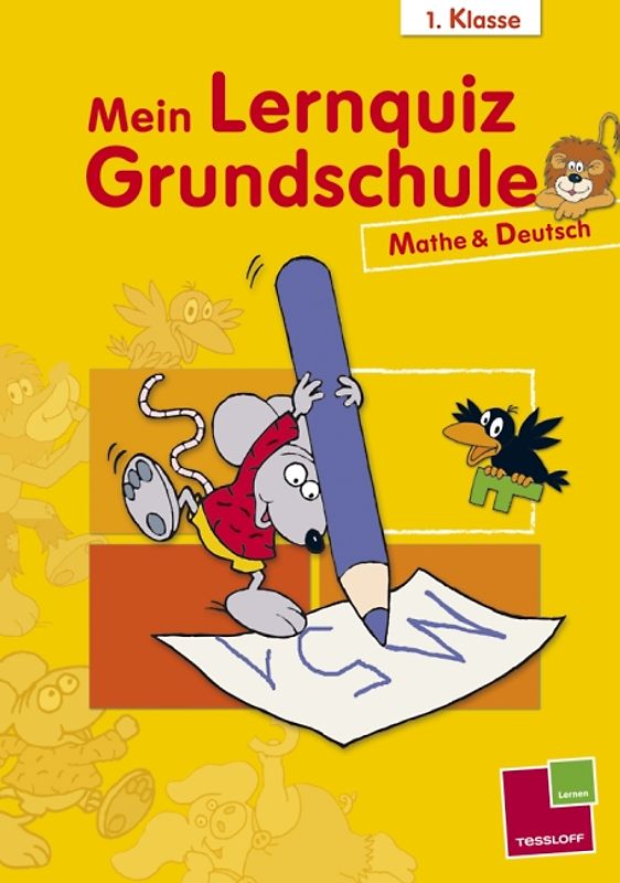 Mein Lernquiz Grundschule 1. Klasse - Mathematik und Deutsch