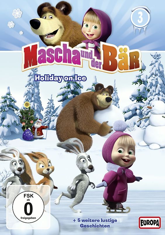 Mascha und der Bär, Vol. 3 - Holiday on Ice DVD