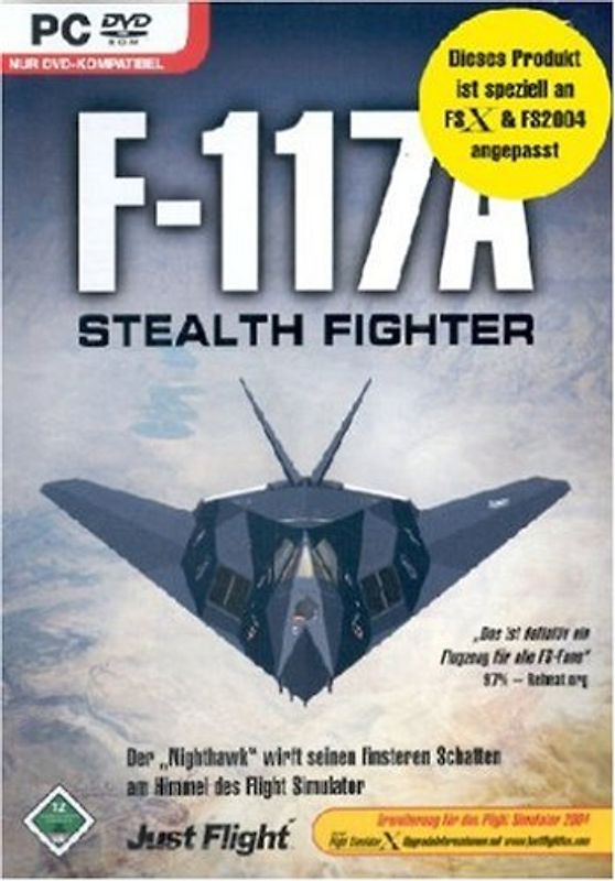 FSX AddOn: F-117A Stealth Fighter PC Spiele