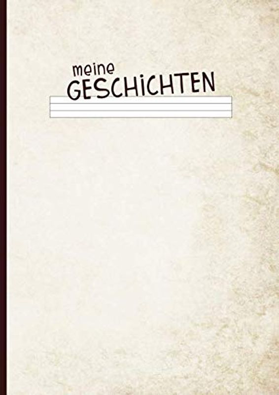 meine Geschichten: Schreib-Lern-Heft zum Malen und Schreiben von Kindergeschichten mit Kontrast-Lineatur