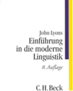 Einführung in die moderne Linguistik