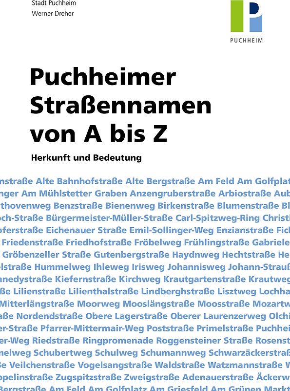 Puchheimer Straßennamen von A bis Z