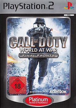Call of Duty: World at War - Final Fronts [Platinum] PlayStation 2