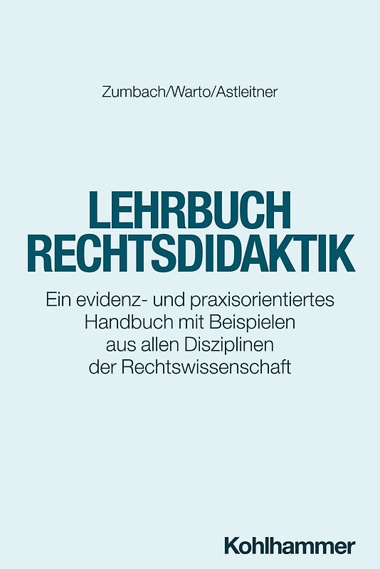 Lehrbuch Rechtsdidaktik