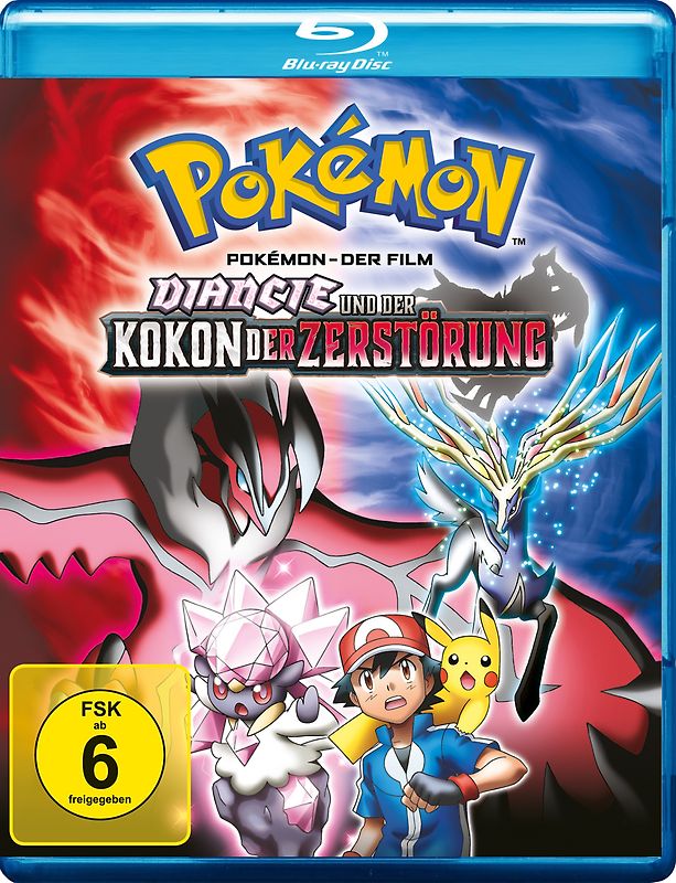 Pokemon-Diancie Und Der Kokon Der Zerstörung Blu-ray Disc