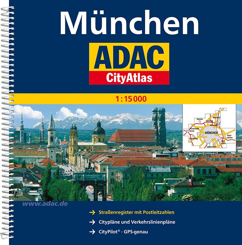 ADAC Cityatlas München 1:15 000