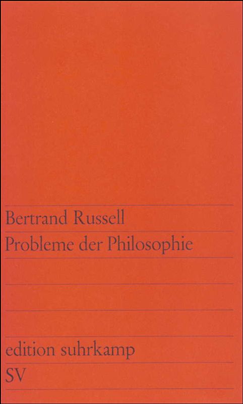 Probleme der Philosophie