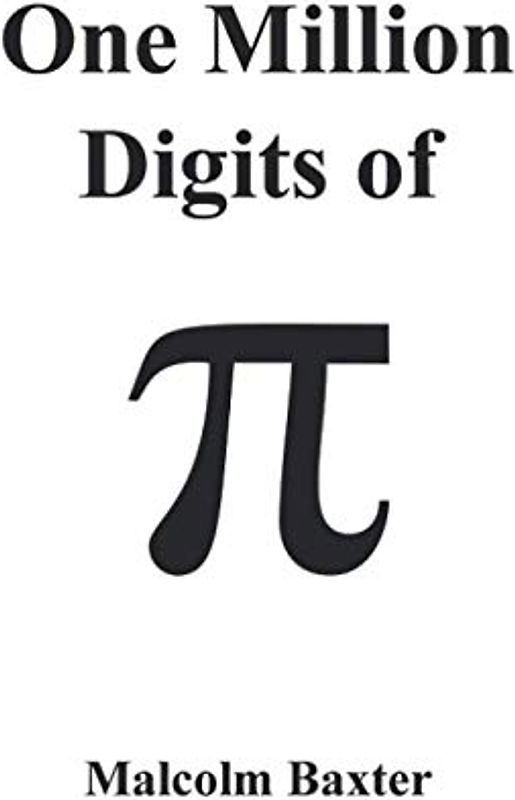 One Million Digits of Pi