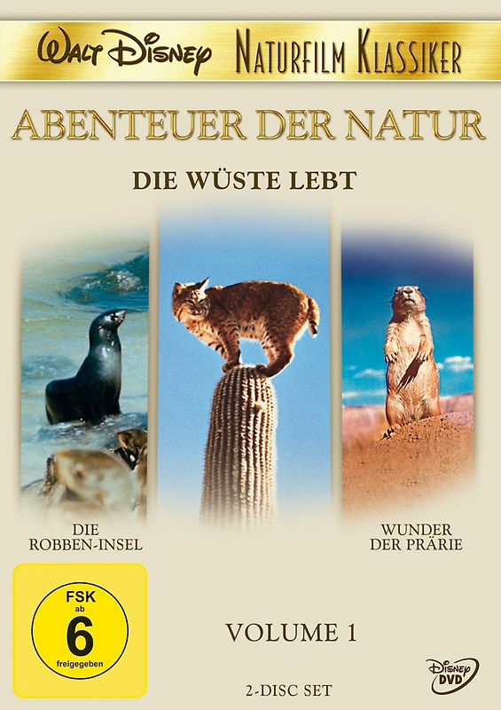 Die Wüste lebt - Walt Disney Naturfilm Klassiker Vol. 1 [2 DVDs] DVD