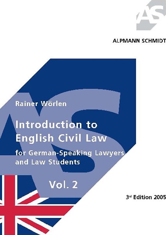 Introduction to English Civil Law Volume 2