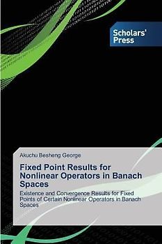 Fixed Point Results for Nonlinear Operators in Banach Spaces