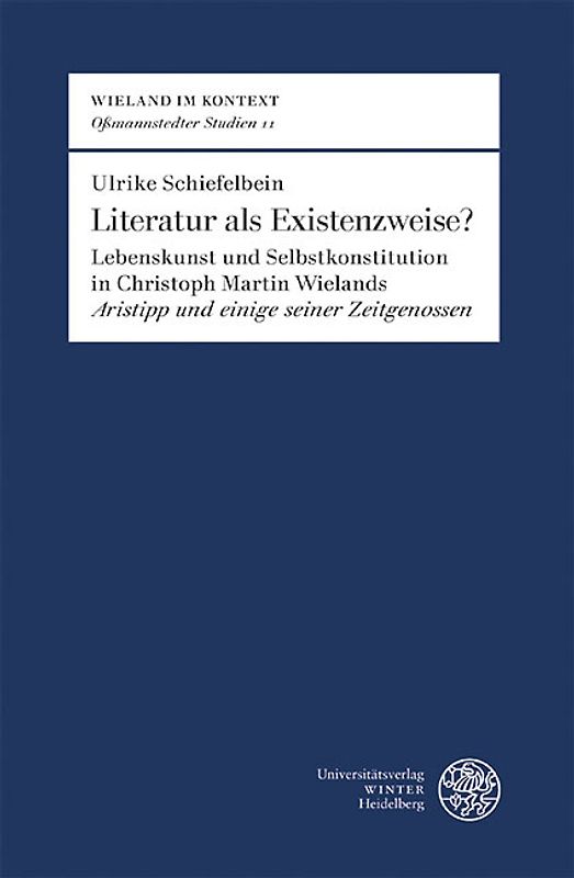 Literatur als Existenzweise?