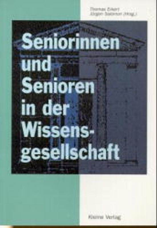 Seniorinnen und Senioren in der Wissensgesellschaft