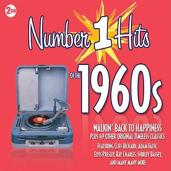 Various ‎- Number 1 Hits Of The 1960s [2 CDs]