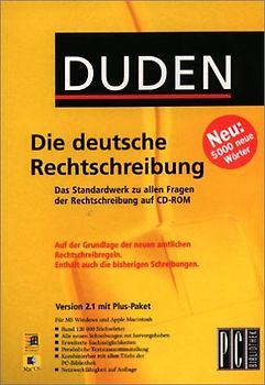 Duden - Die deutsche Rechtschreibung. Das Standardwerk zu allen Fragen der Rechtschreibung