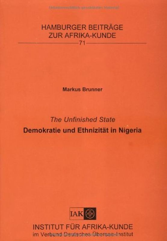 The Unfinished State