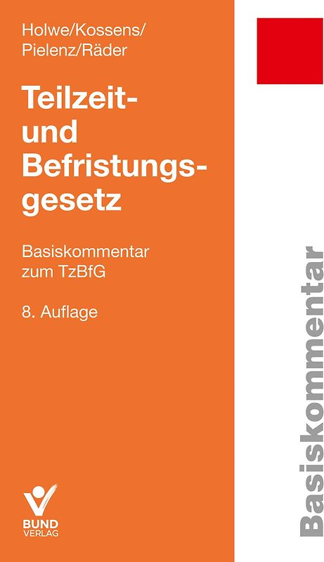 Teilzeit- und Befristungsgesetz