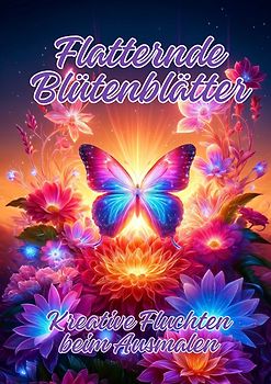 Flatternde Blütenblätter