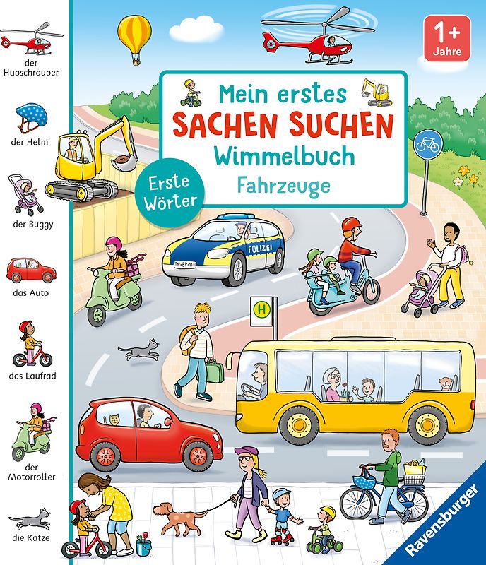 Mein erstes Sachen suchen Wimmelbuch: Fahrzeuge